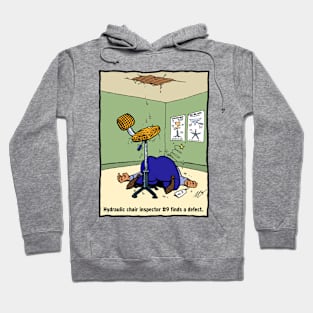 Chair Inspector Job Hazard Hoodie